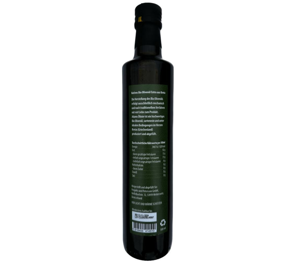 Adams Ölixier - Kretisches Natives Premium Ölivenöl 1,5l - 3er Sparbundle