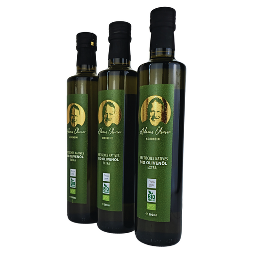 Adams Ölixier - Kretisches Natives Premium Ölivenöl 1,5l - 3er Sparbundle